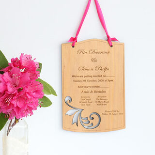 Invitations - Fancy Curls