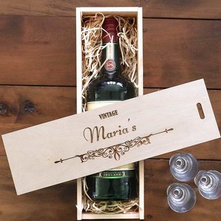 Personalised Gift Bottle Box