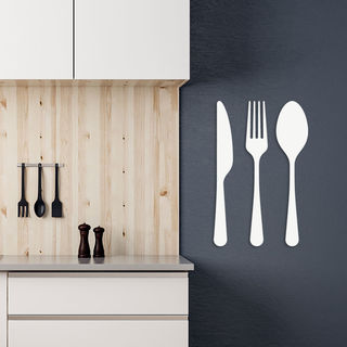 Acrylic Wall Art - Large Cutlery Set